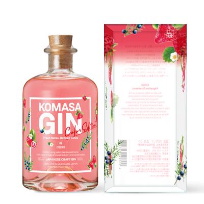 小正ジン 苺 カラーエディション / Komasa Gin Strawberry Color Edition