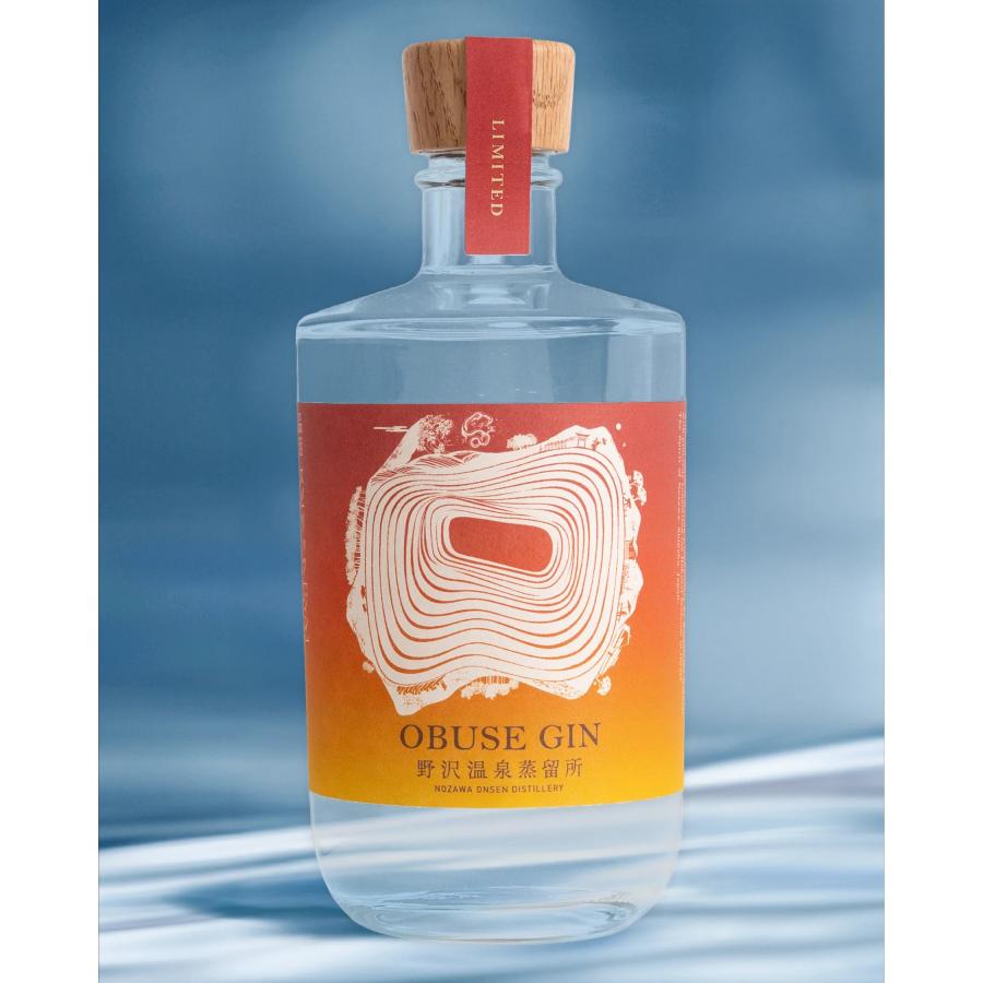 野沢温泉蒸留所 小布施ジン / NOZAWA ONSEN OBUSE GIN / 45% 500ml 長野県