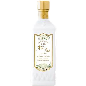 桜尾ジン ホワイトハーブス / SAKURAO GIN WHITE HERBS / 47% 700ml 広島県